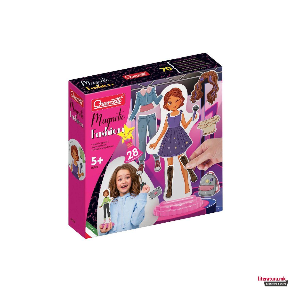 Магнетна креативна играчка, Magnetic Fashion - Laura 