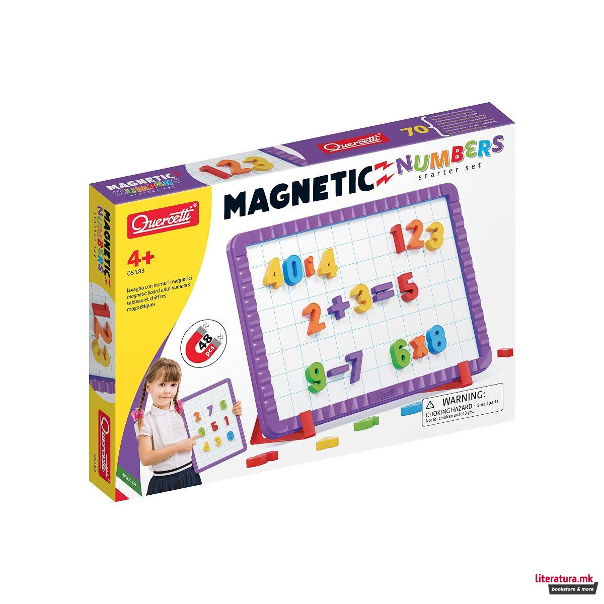 Магнетна едукативна играчка - Бројки, Magnetino Letters, 48 бројки 