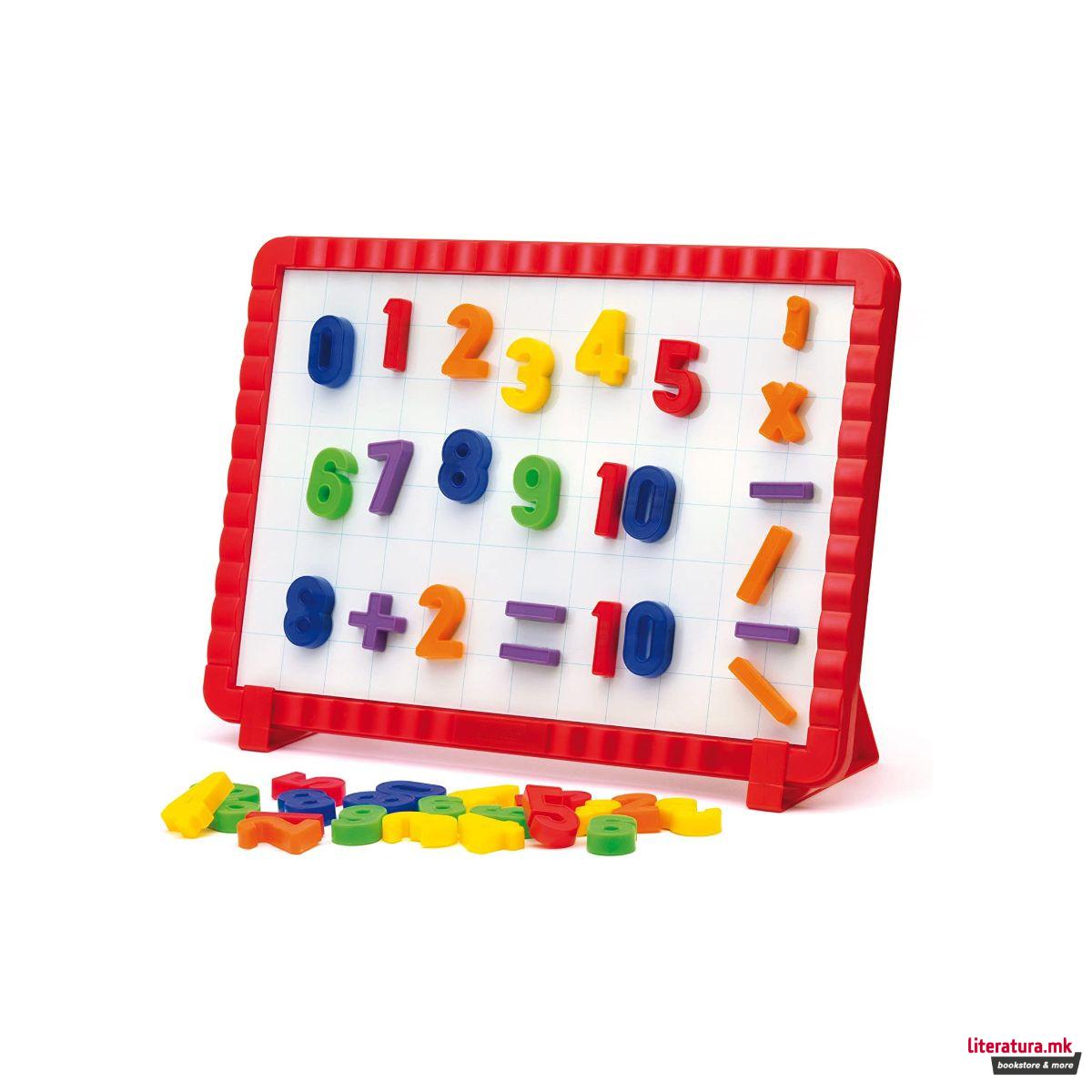 Магнетна едукативна играчка - Бројки, Magnetino Letters, 48 бројки 