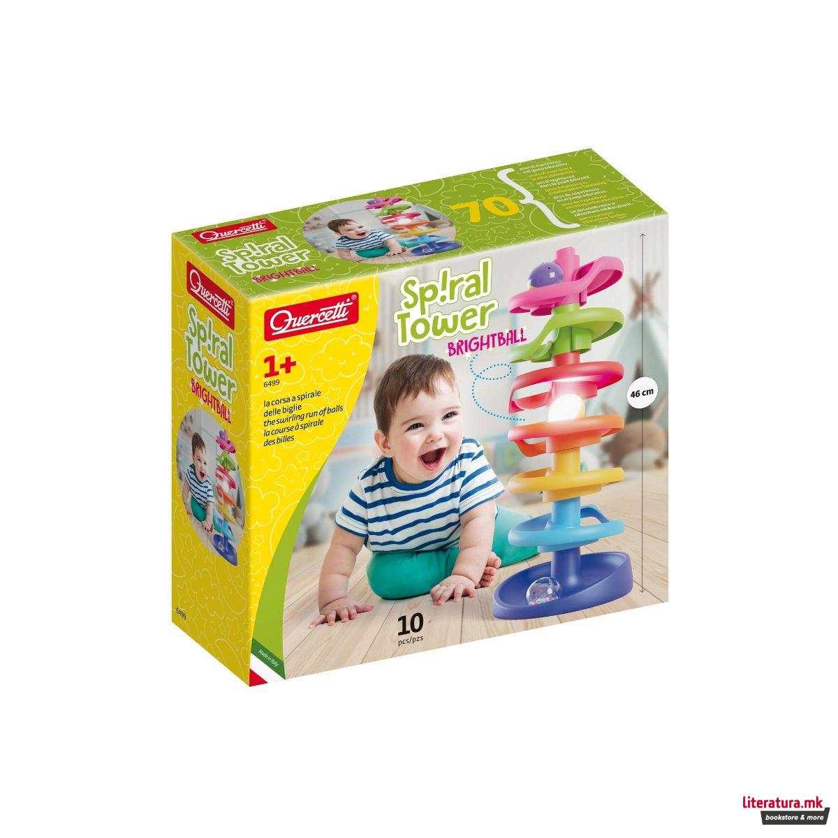 Играчка - спирална кула со топчиња, Spiral Tower Brightball 