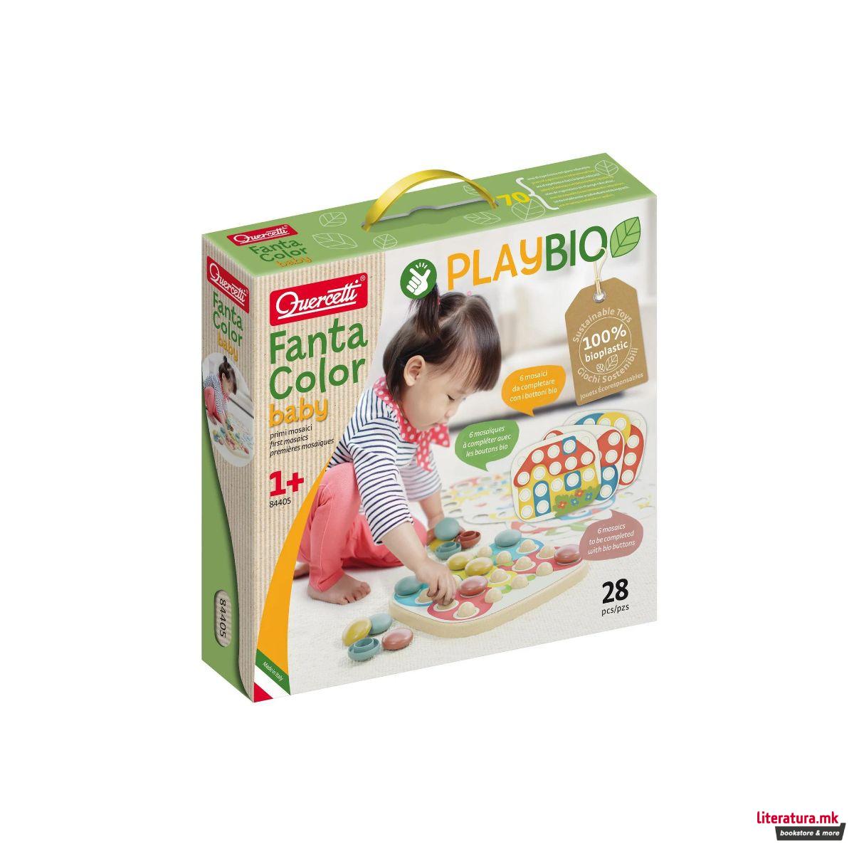 Табла со пинови, Play Bio, Fanta Color Baby, 28 пинови 
