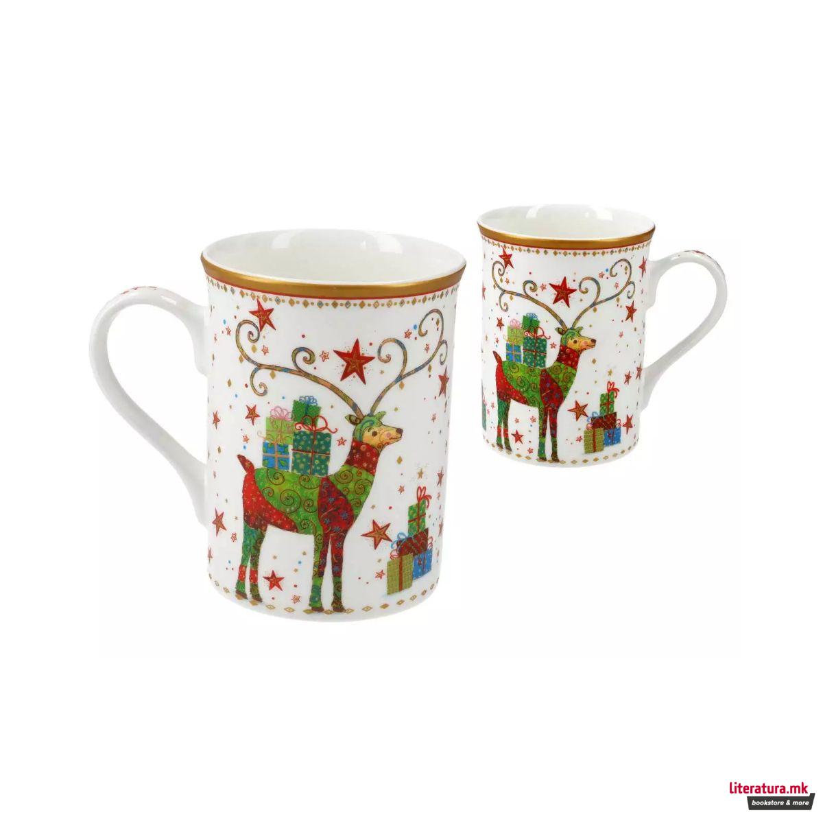 Шолја-божиќна, Carmani, Christmas Reindeer, 375 мл 