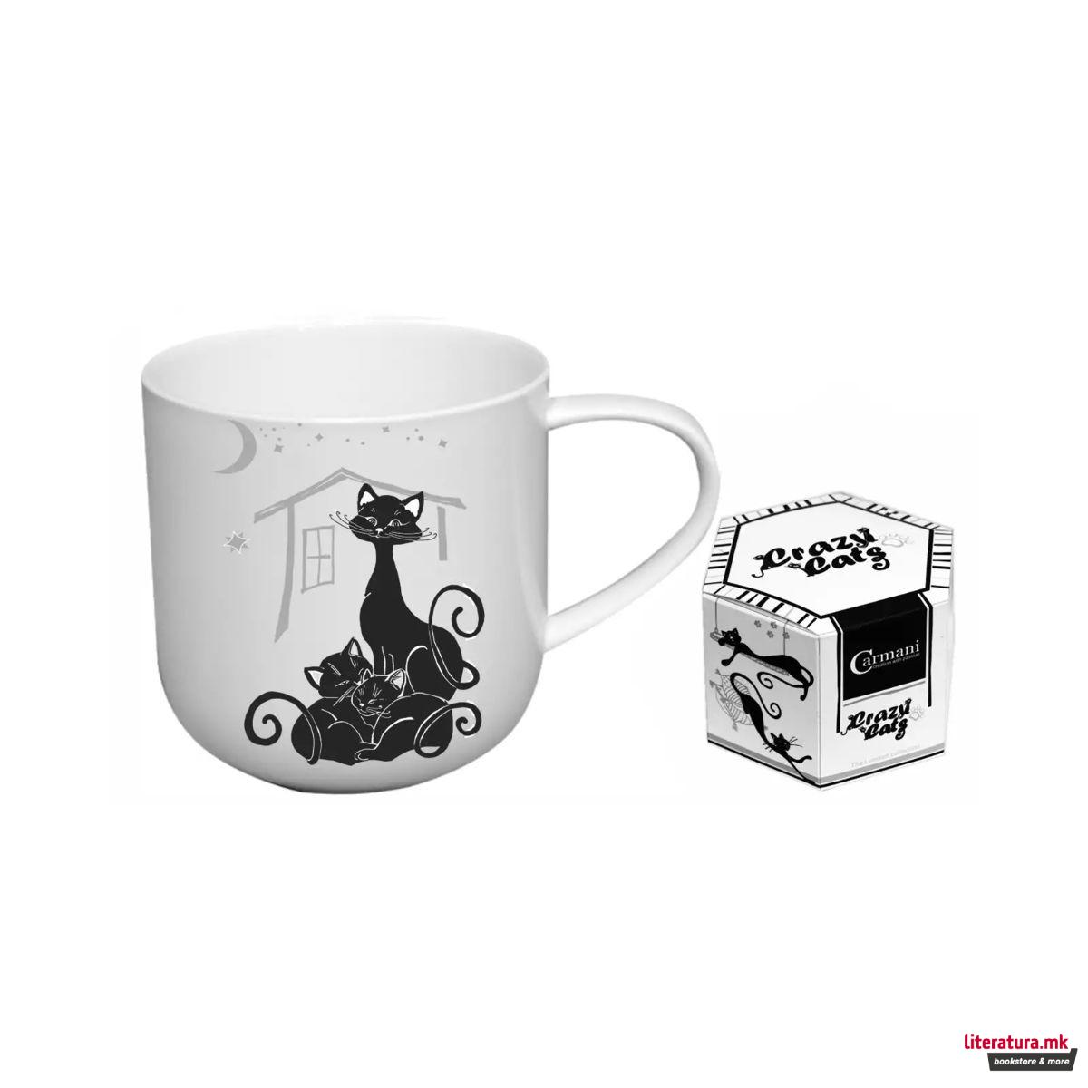 Шолја, Carmani, Crazy Cats 3, 475 мл