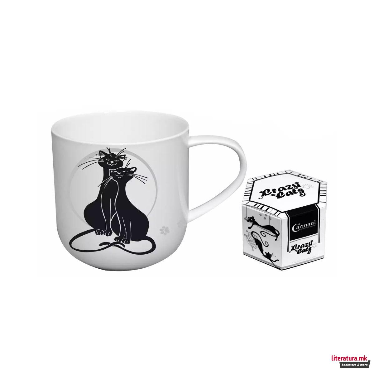 Шолја, Carmani, Crazy Cats 2, 475 мл 