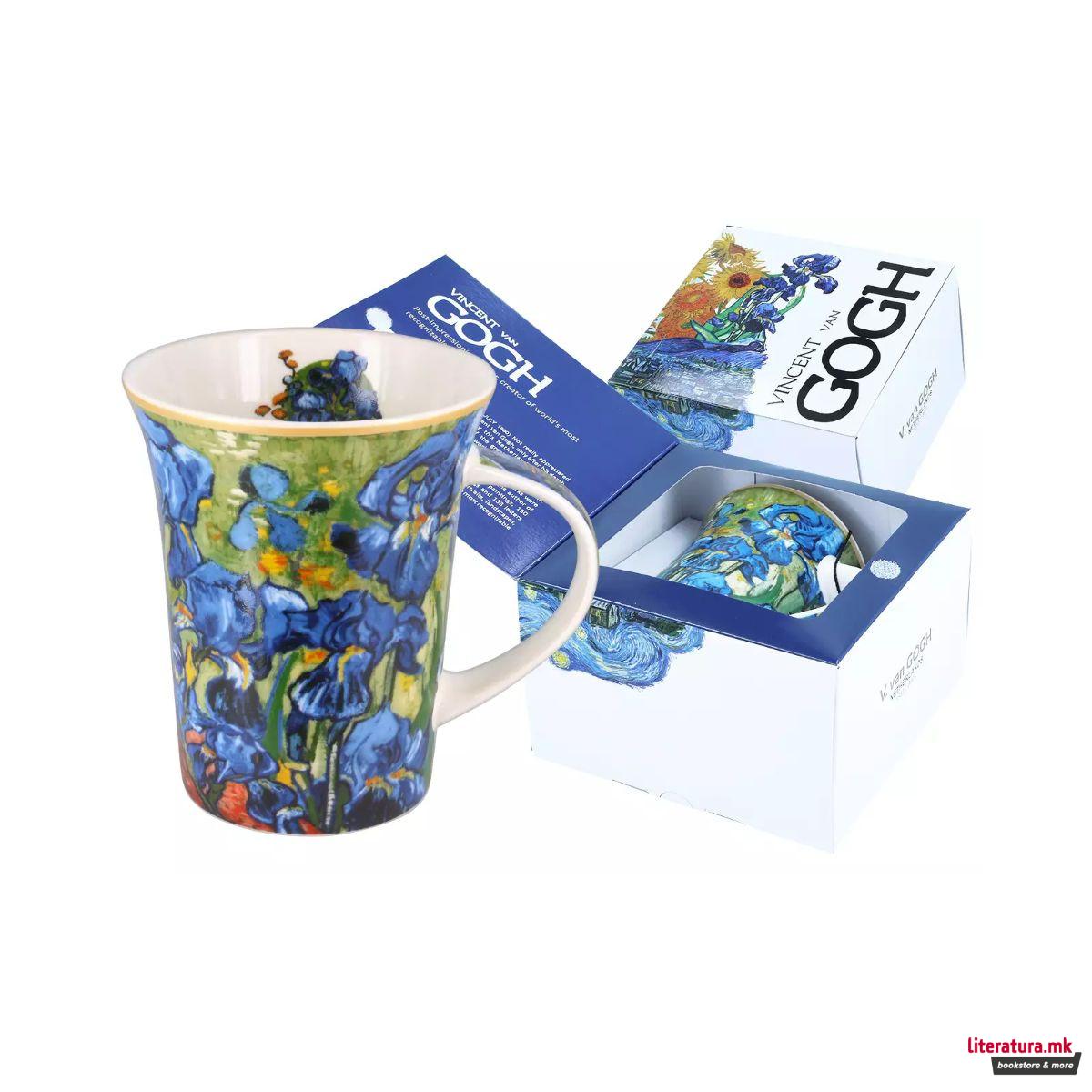 Шолја, Carmani, Van Gogh - Irises, 350 мл 