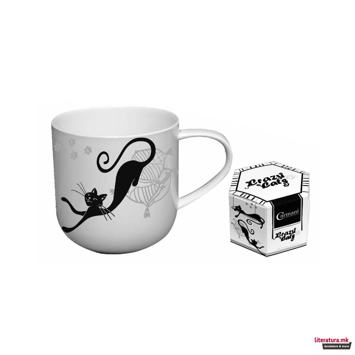 Шолја, Carmani, Crazy Cats 1, 475 мл 