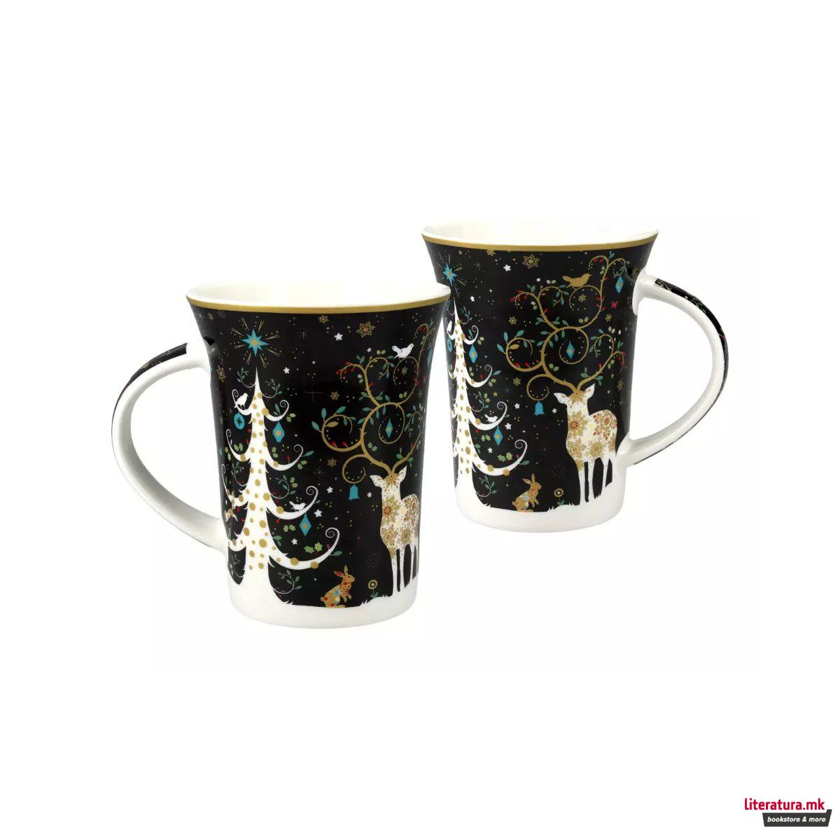 Шолја-божиќна, Carmani, Christmas in the Woods at Night, 375 мл 