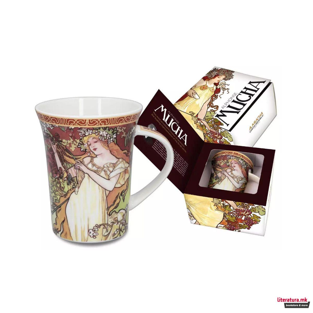 Шолја, Carmani, Alphonse Mucha - Four Seasons: Summer, 350 мл