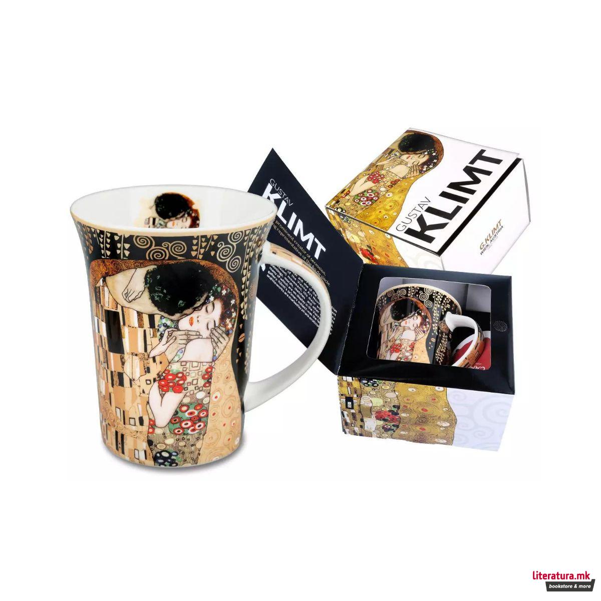 Шолја, Carmani, Gustav Klimt - The Kiss, 350 мл 