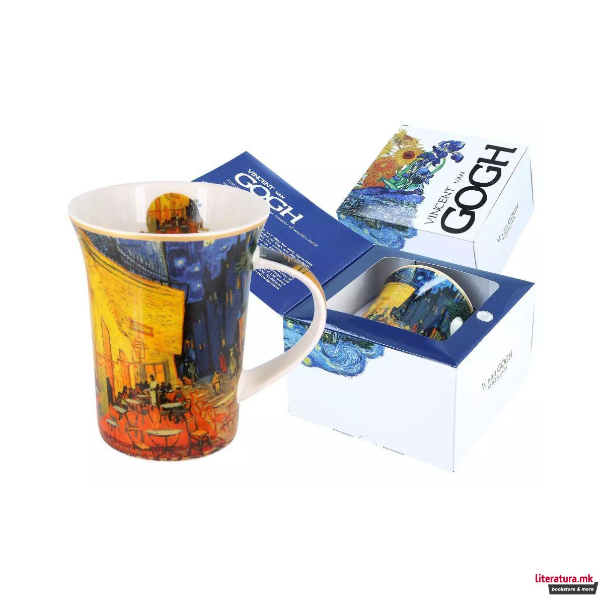 Шолја, Carmani, Van Gogh - Cafe Terrace at Night, 350 мл 