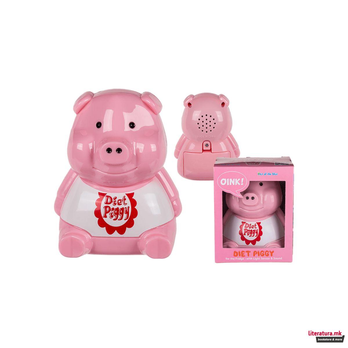 Забавна фигура за во фрижидер - Diet Piggy 