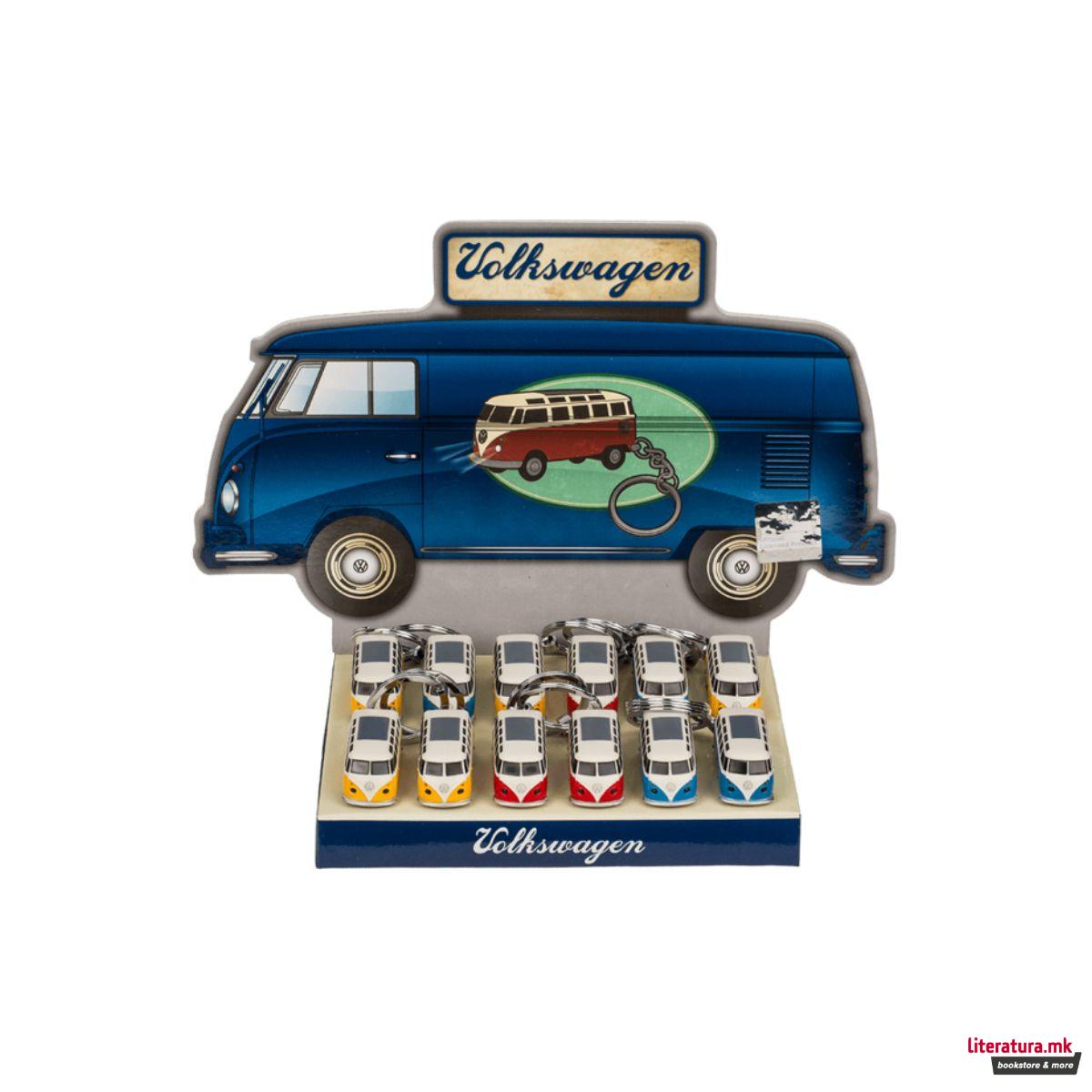 Приврзок за клучеви, VW 1963 T1 Bus 