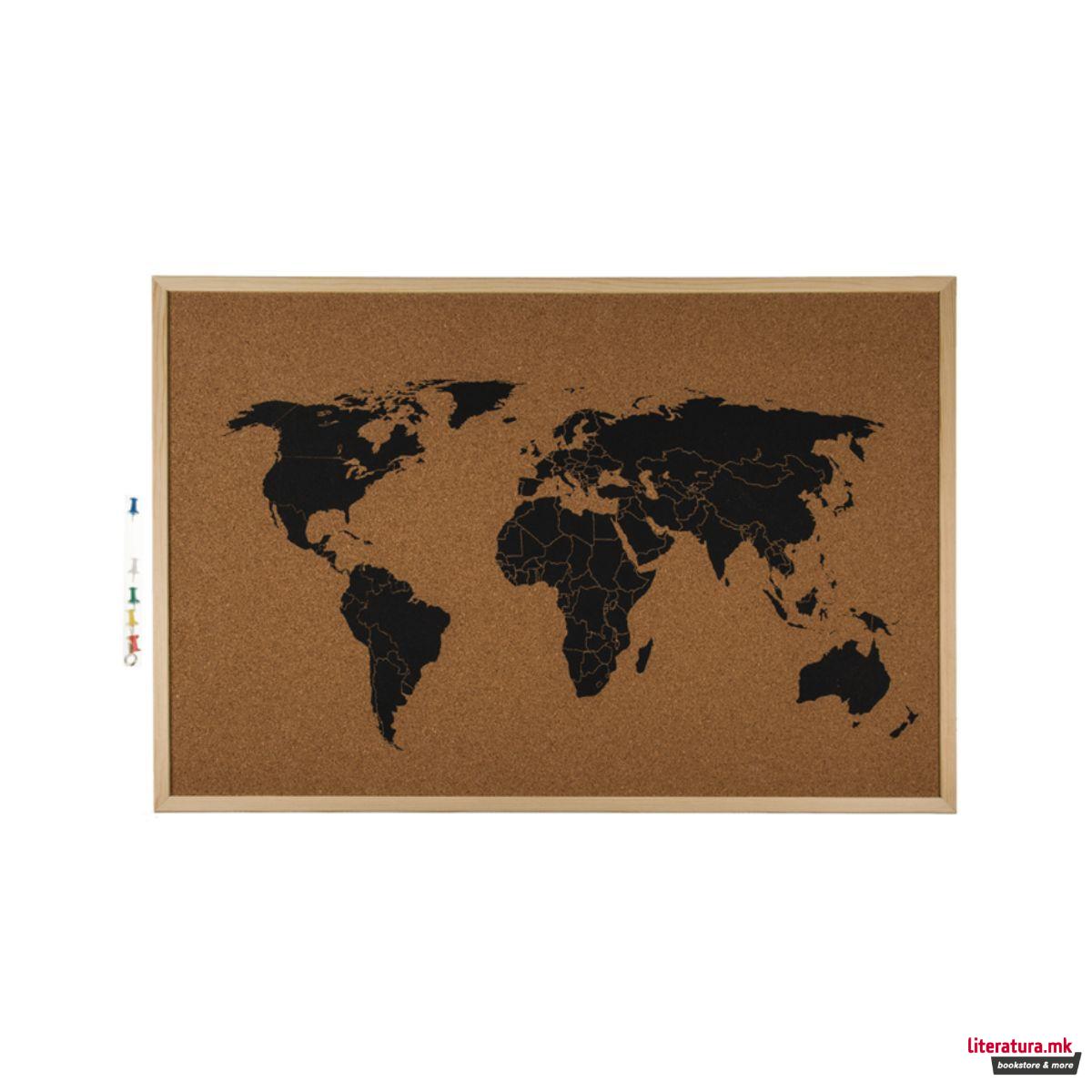 Плутена табла - World Map 