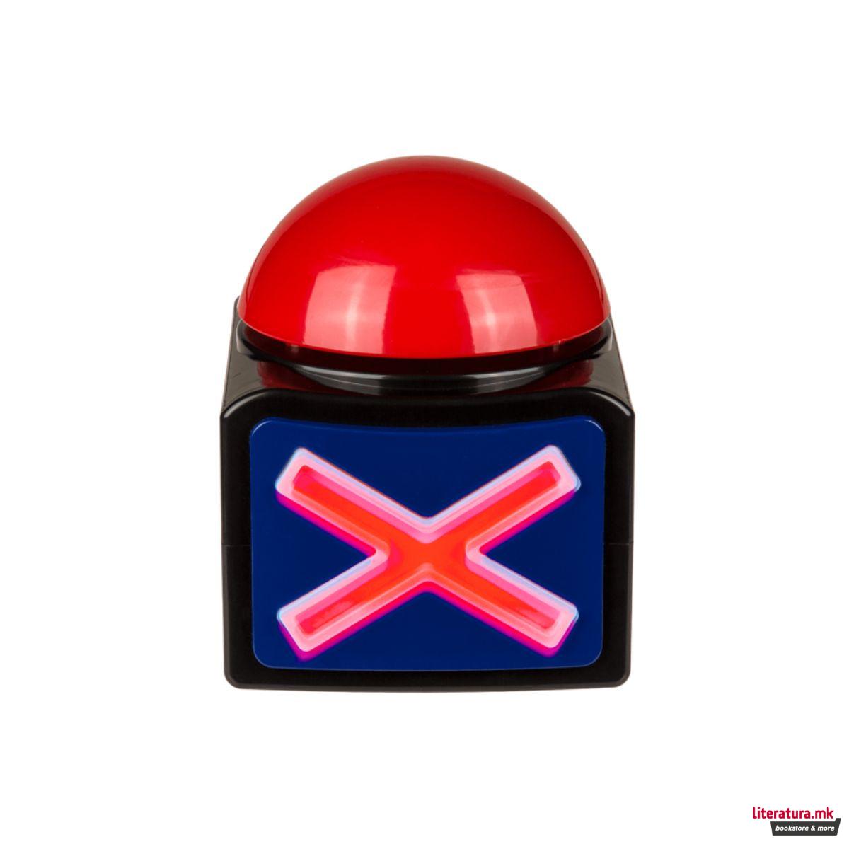 Тастер со LED светло и звук 