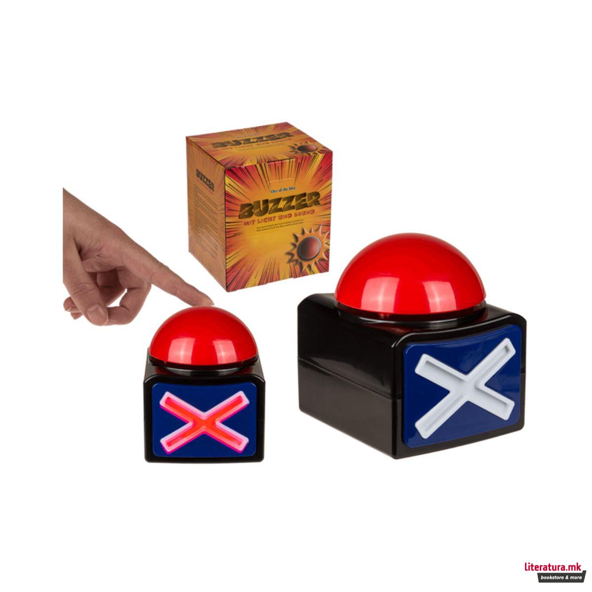 Тастер со LED светло и звук 