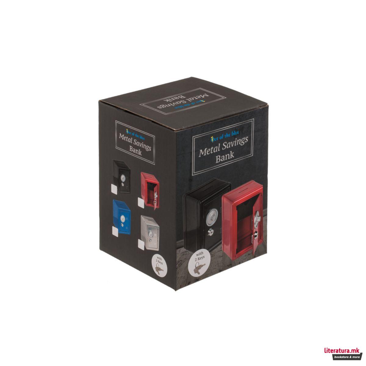 Метална касичка за пари - Сеф 