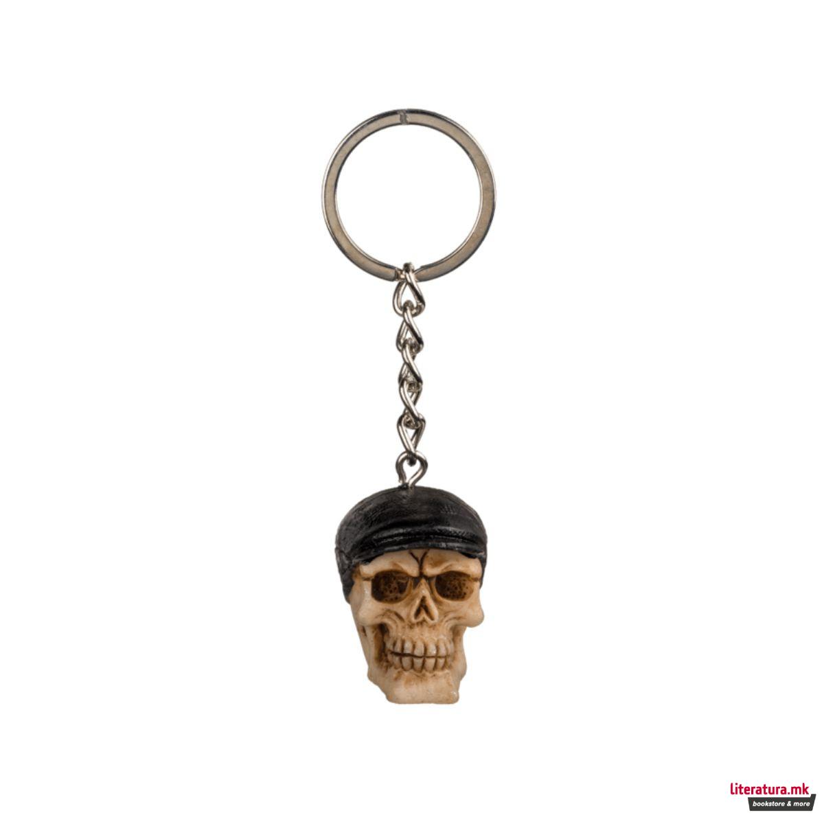 Приврзок за клучеви - Череп 