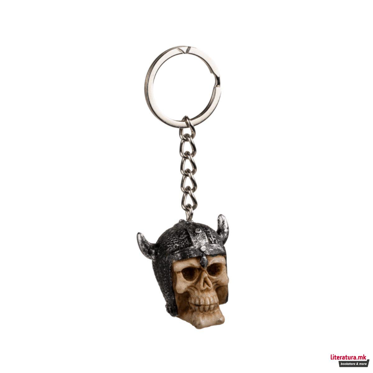 Приврзок за клучеви - Череп 