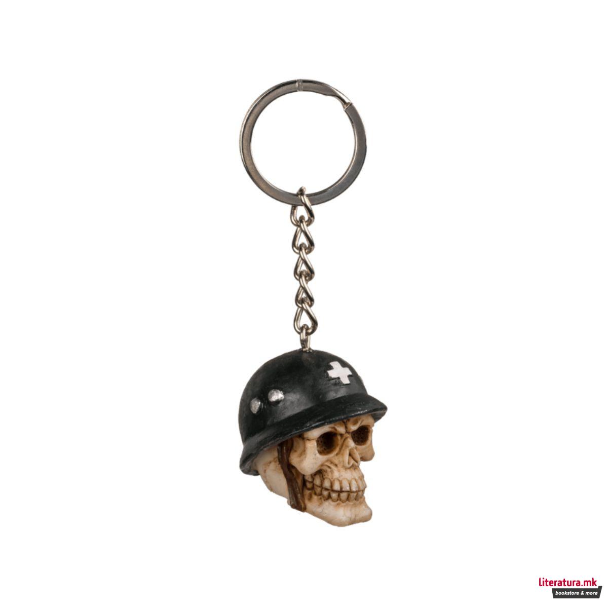 Приврзок за клучеви - Череп 