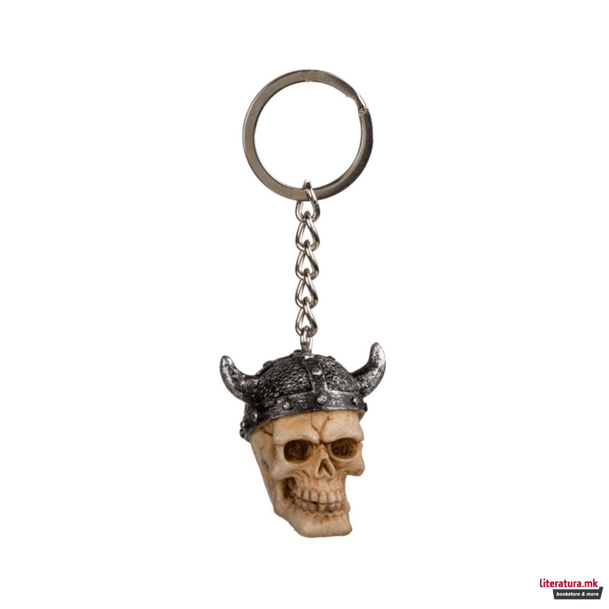 Приврзок за клучеви - Череп 