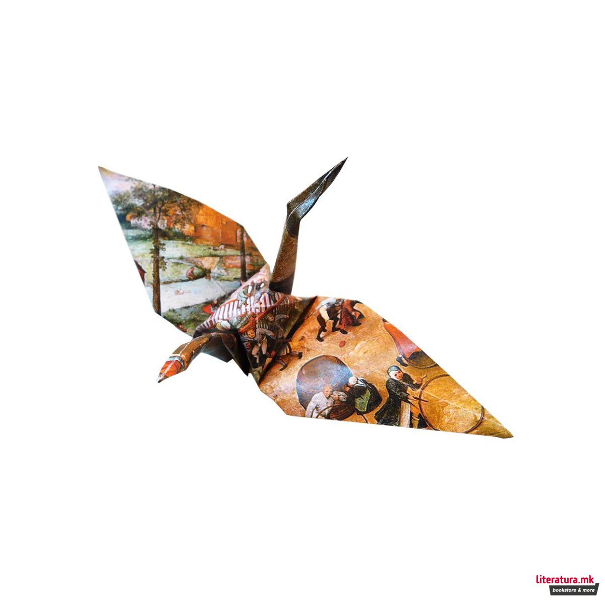 Уметничко оригами, Pieter Bruegel - Жерави 