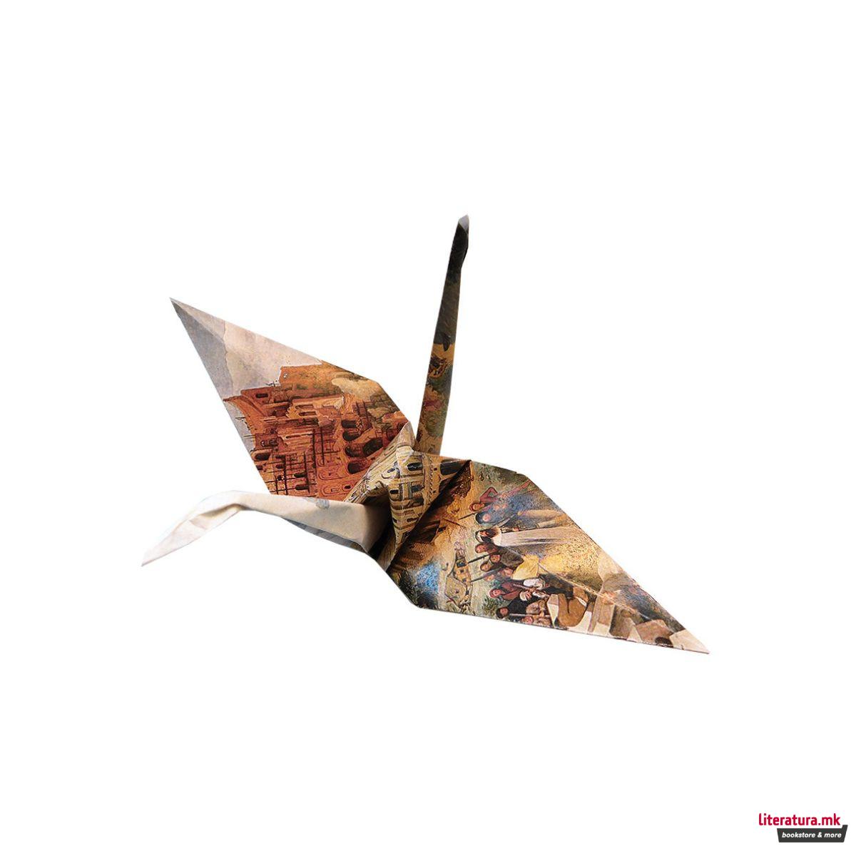 Уметничко оригами, Pieter Bruegel - Жерави 