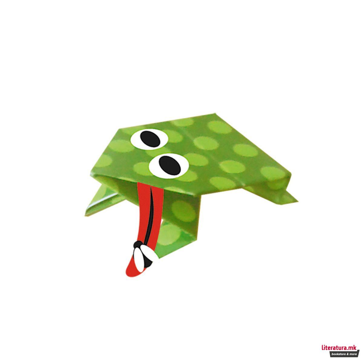 Детско оригами, Жаба