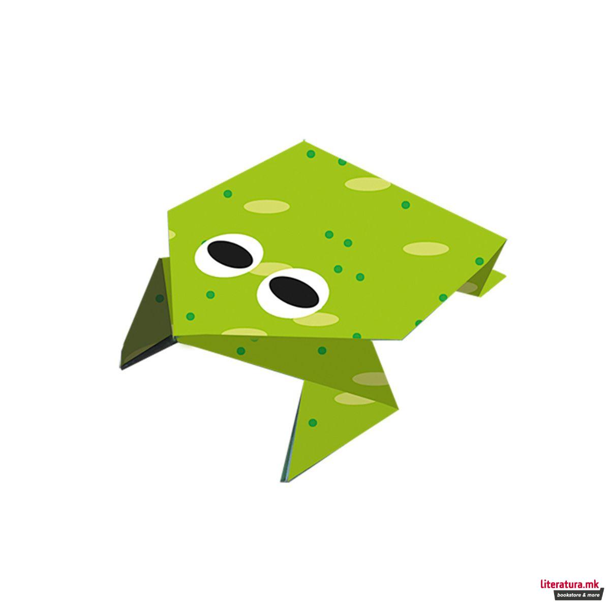 Детско оригами, Жаба