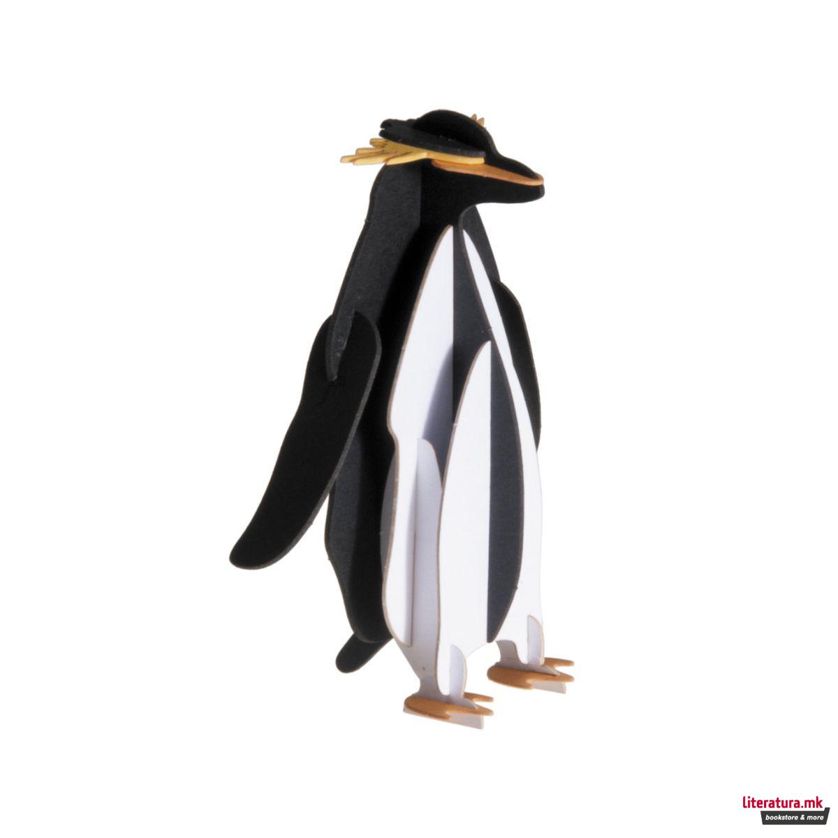 3D модел од хартија - Пингвин 