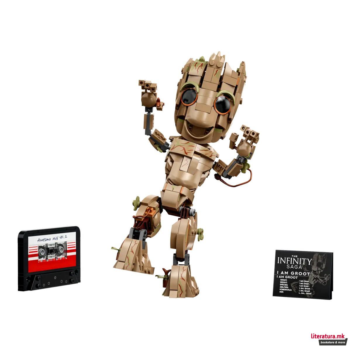 LEGO коцки, Marvel: The Infinity Saga, I am Groot 