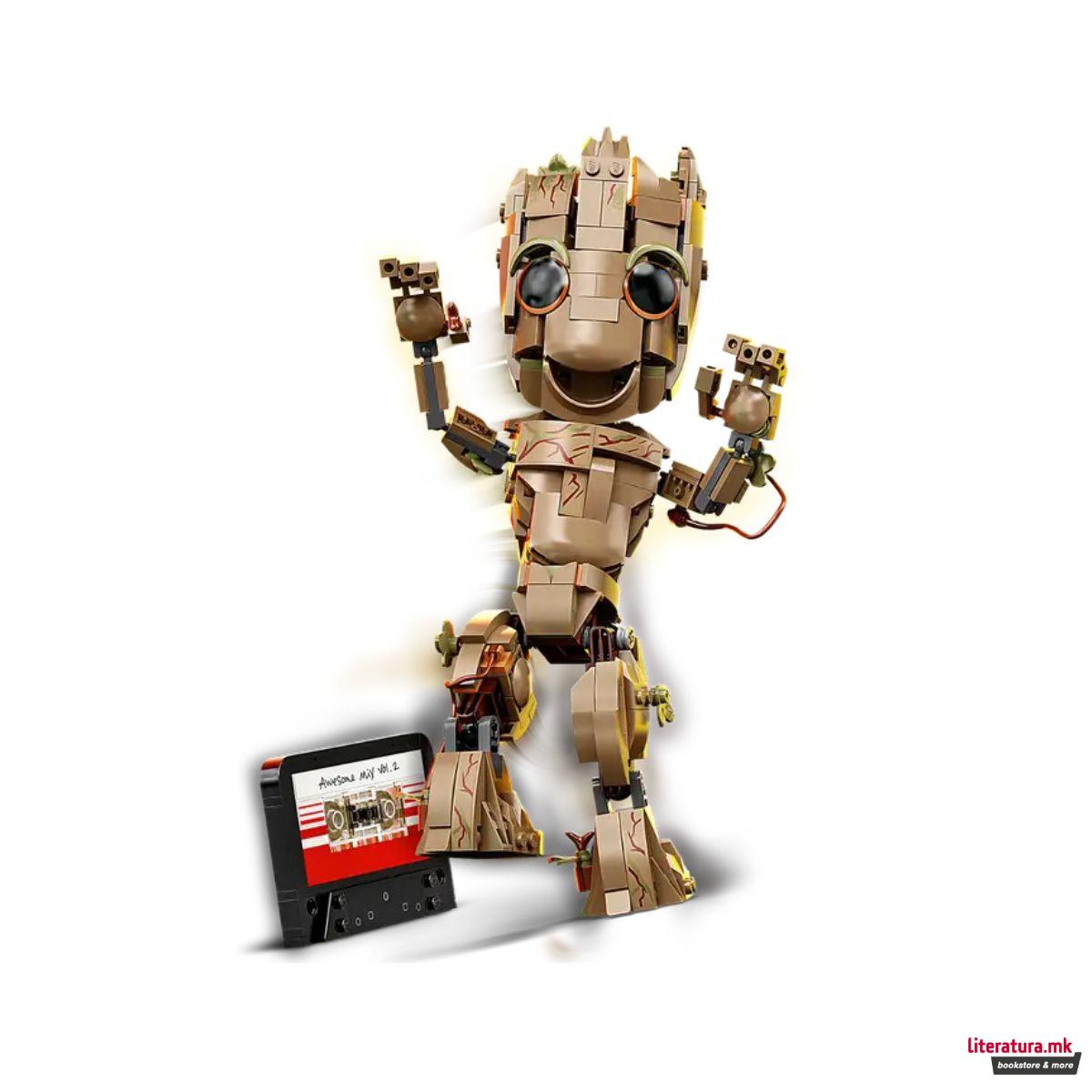 LEGO коцки, Marvel: The Infinity Saga, I am Groot 