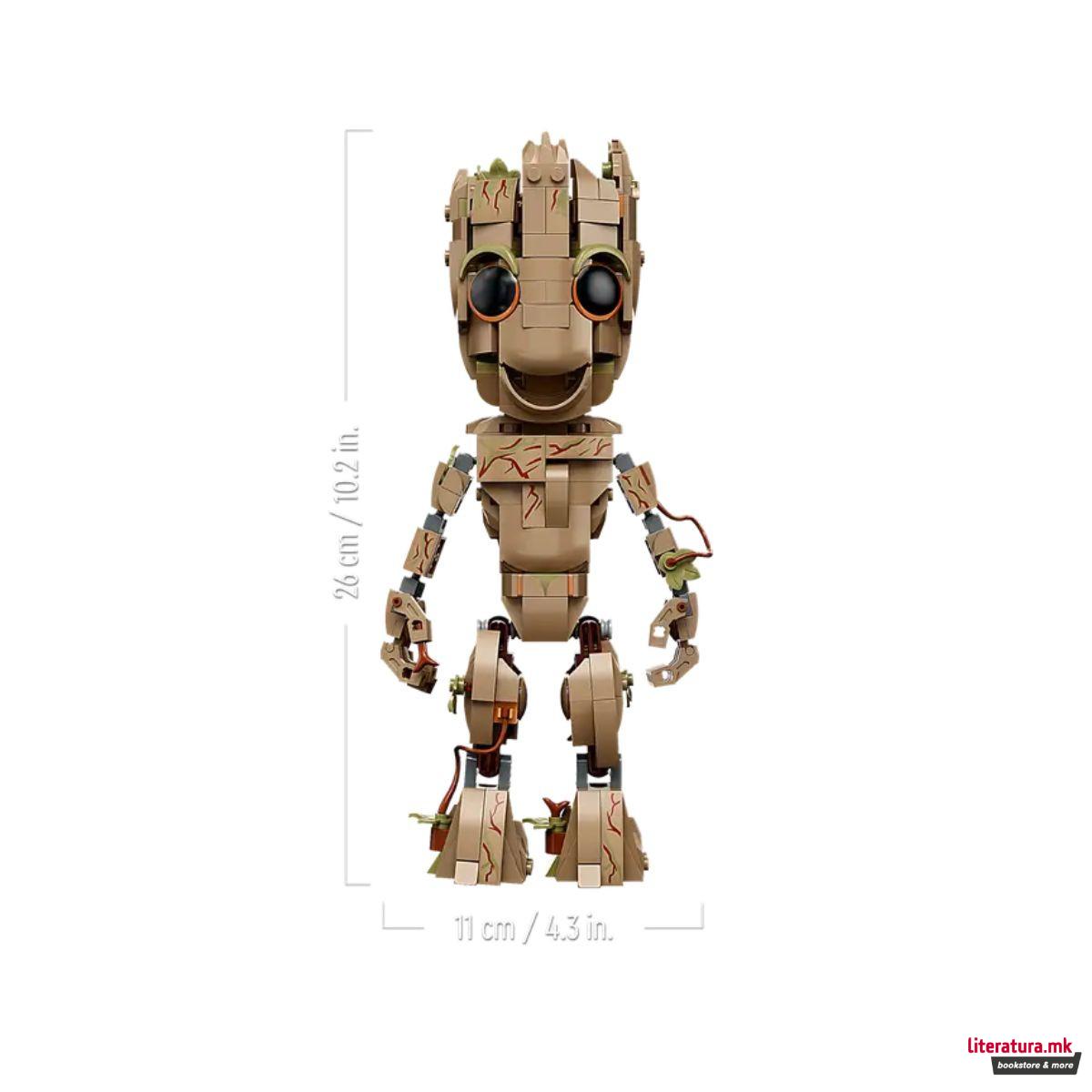 LEGO коцки, Marvel: The Infinity Saga, I am Groot 