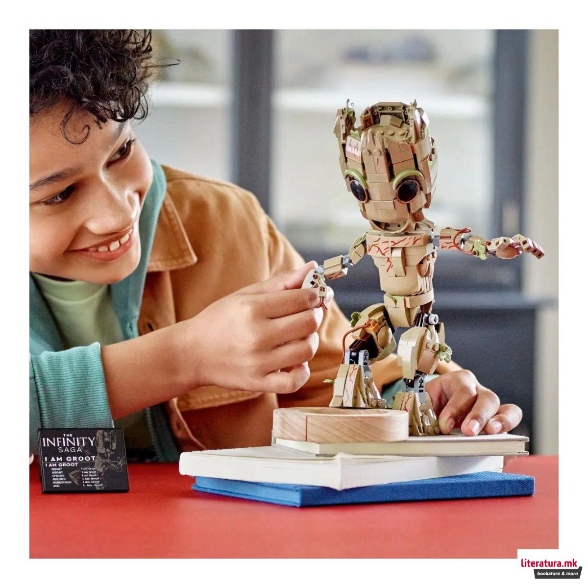 LEGO коцки, Marvel: The Infinity Saga, I am Groot 