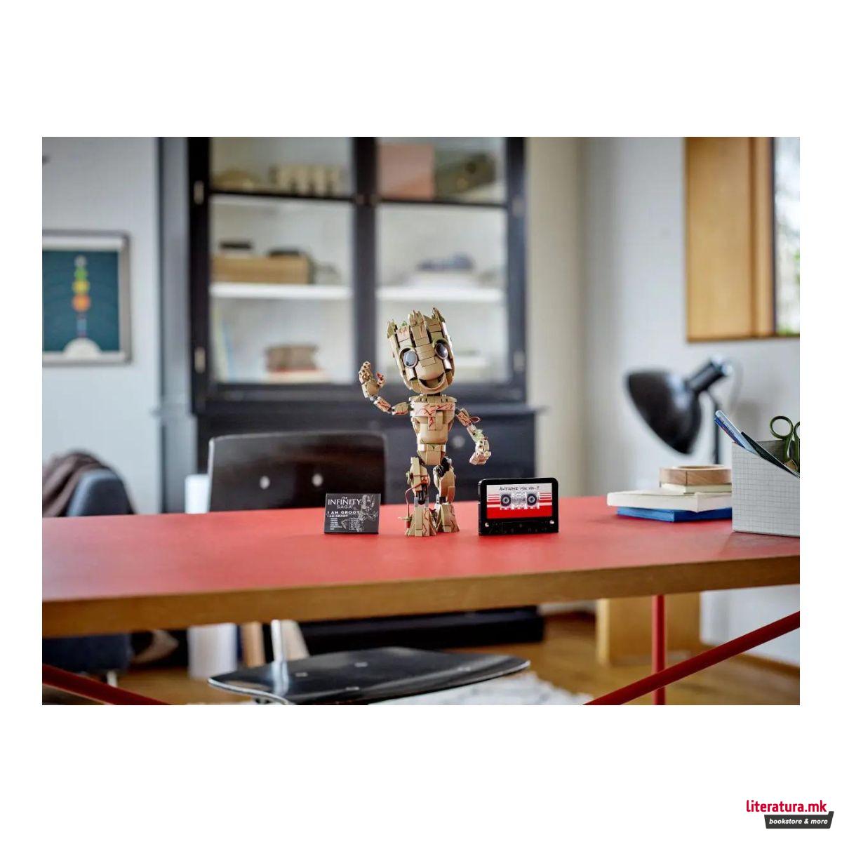 LEGO коцки, Marvel: The Infinity Saga, I am Groot 