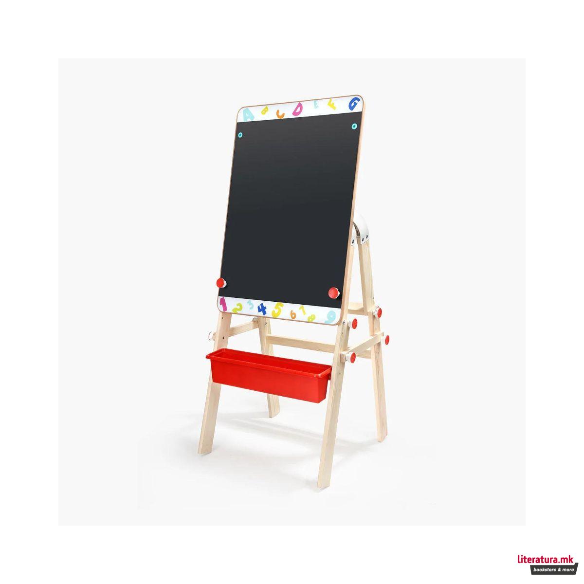 2-во-1 прилагодлив штафелај-масичка 