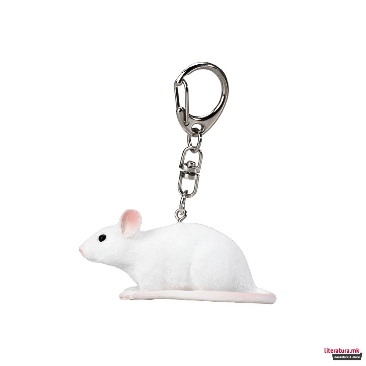 Приврзок за клучеви - Бело глувче 
