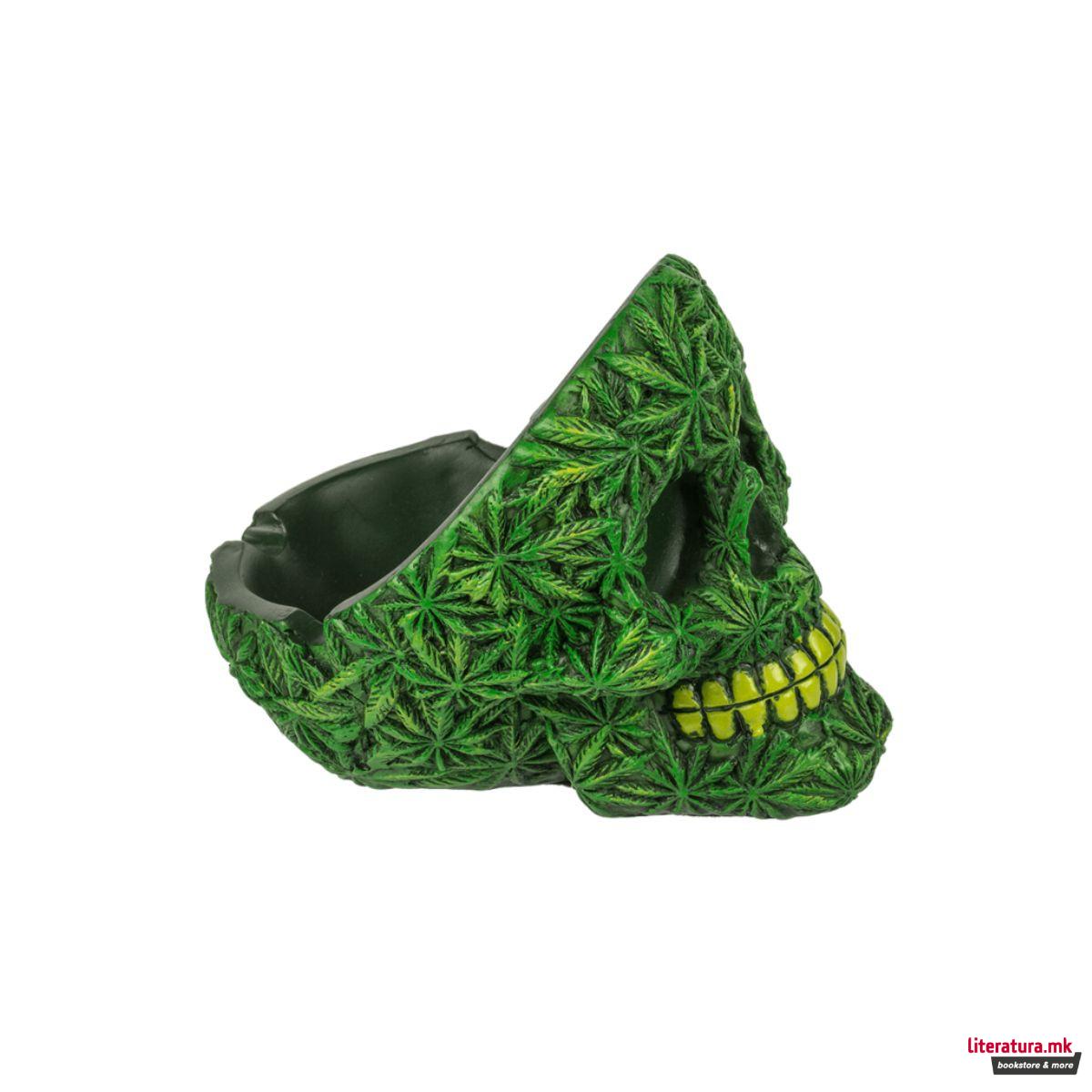Пепелник Cannabis Skull 