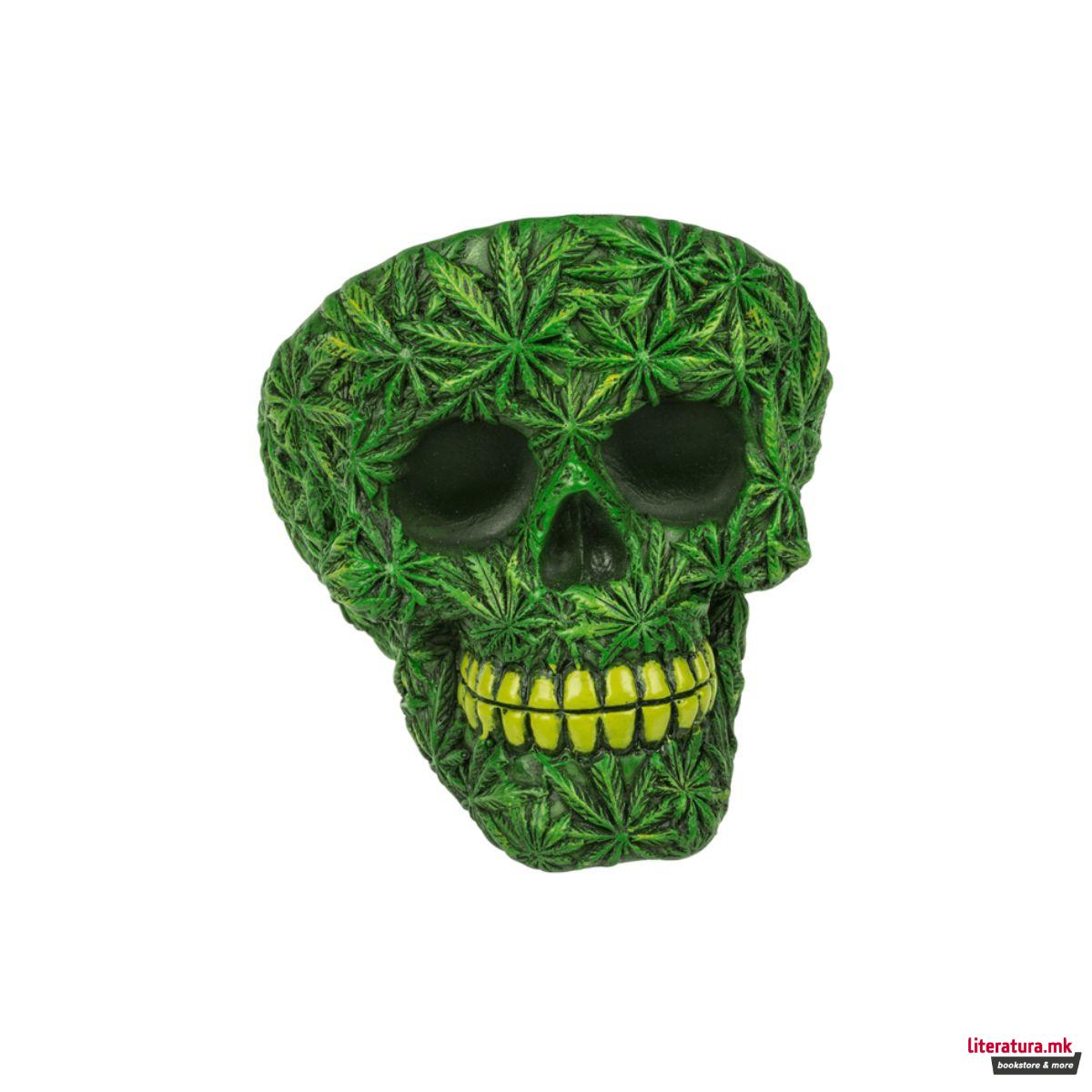 Пепелник Cannabis Skull 