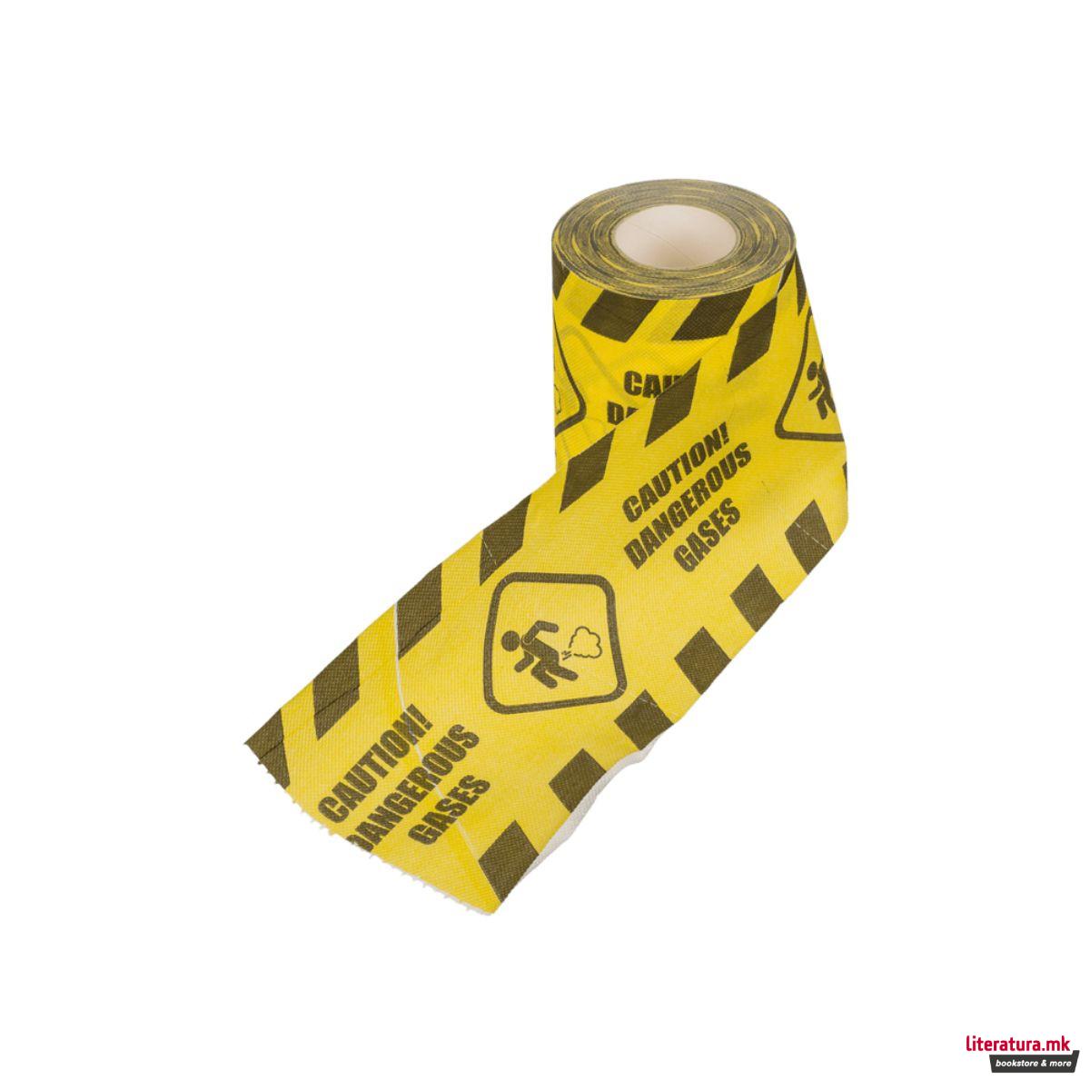 Забавна тоалетна хартија - Caution! Dangerous Gases 