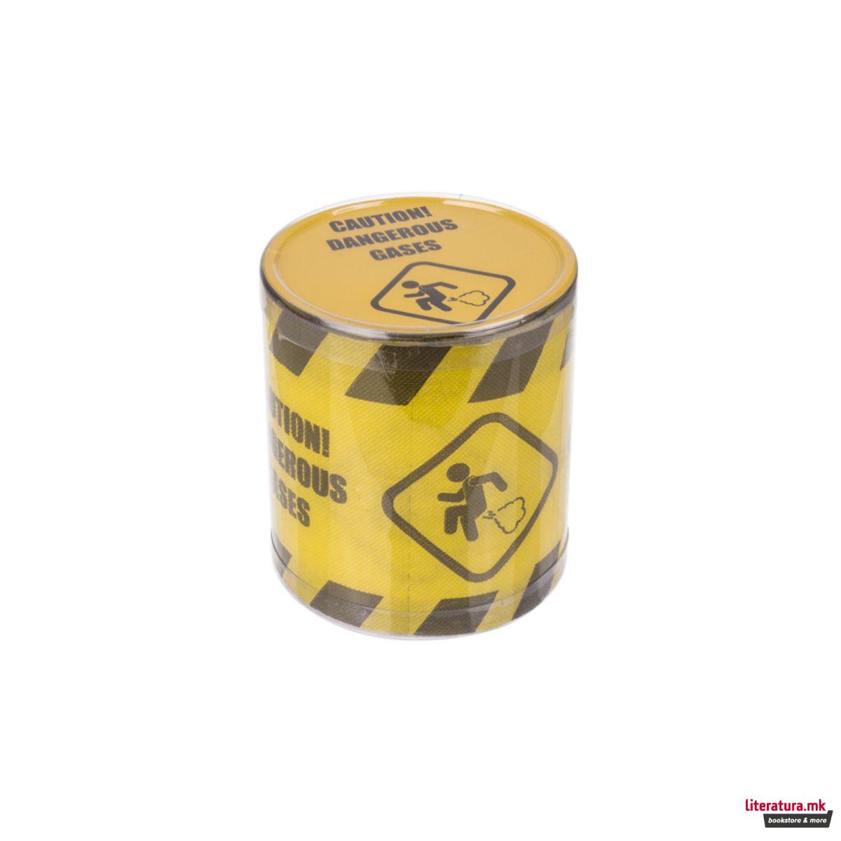 Забавна тоалетна хартија - Caution! Dangerous Gases 
