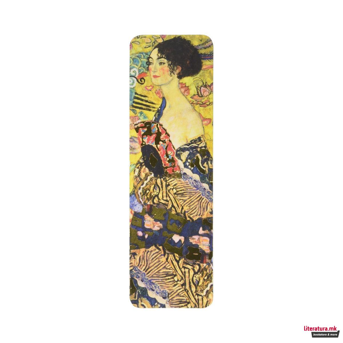 Уметнички разделник, Gustav Klimt - Lady With Fan 