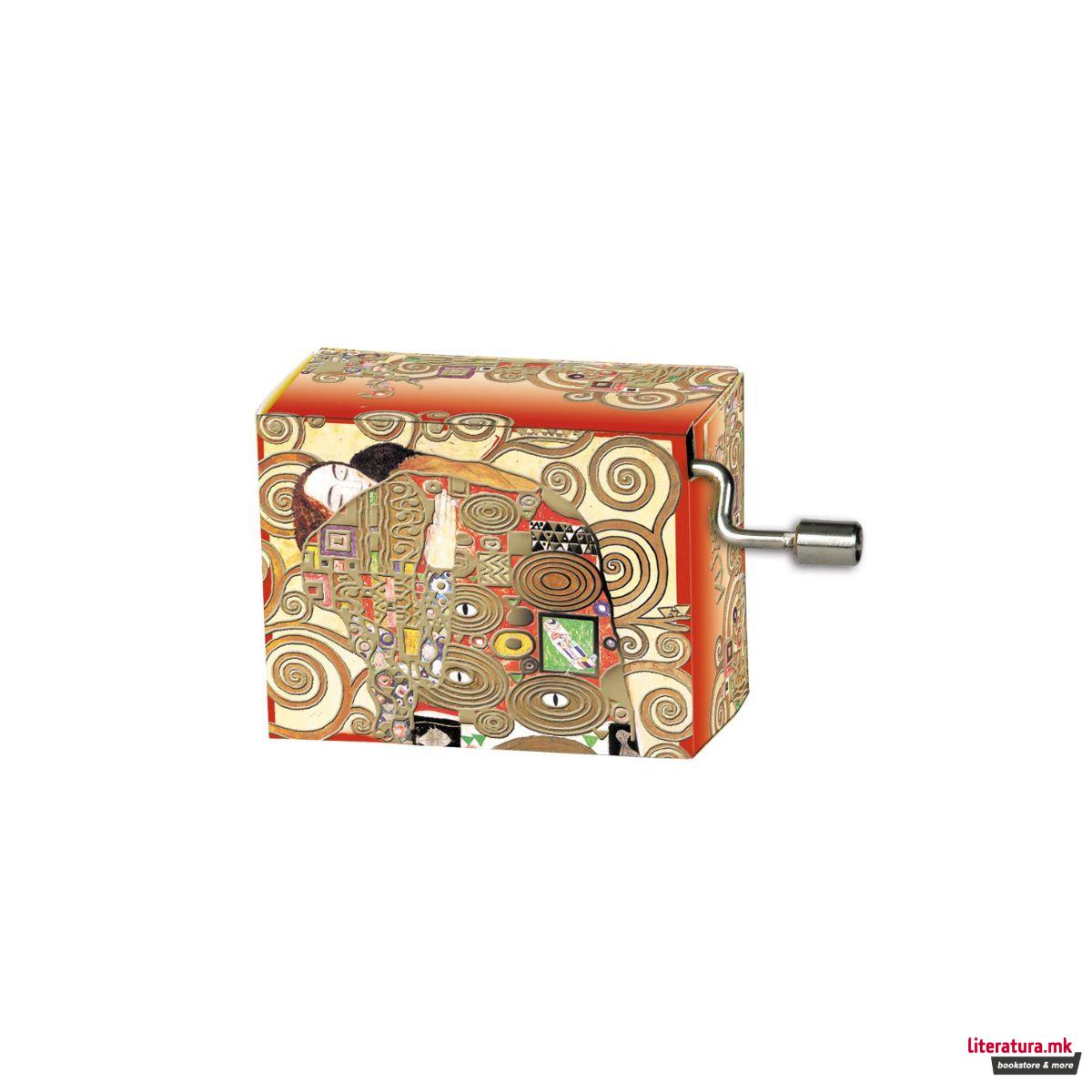Музичка кутија - Gustav Klimt - The Embrace, Beethoven - Für Elise 