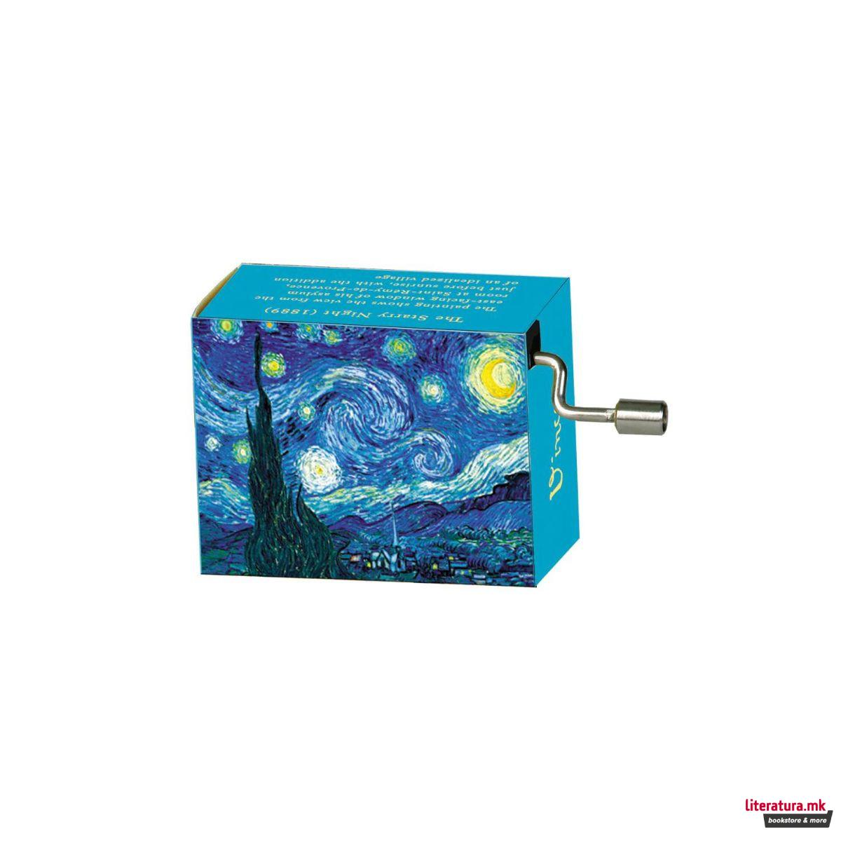 Музичка кутија, Van Gogh - Starry Night, Tschaikovsky - Waltz of the Flowers 