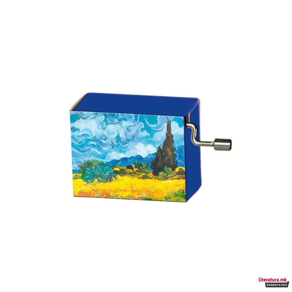 Музичка кутија, Van Gogh - Wheat Field with Cypresses, Vivaldi - Four Seasons 