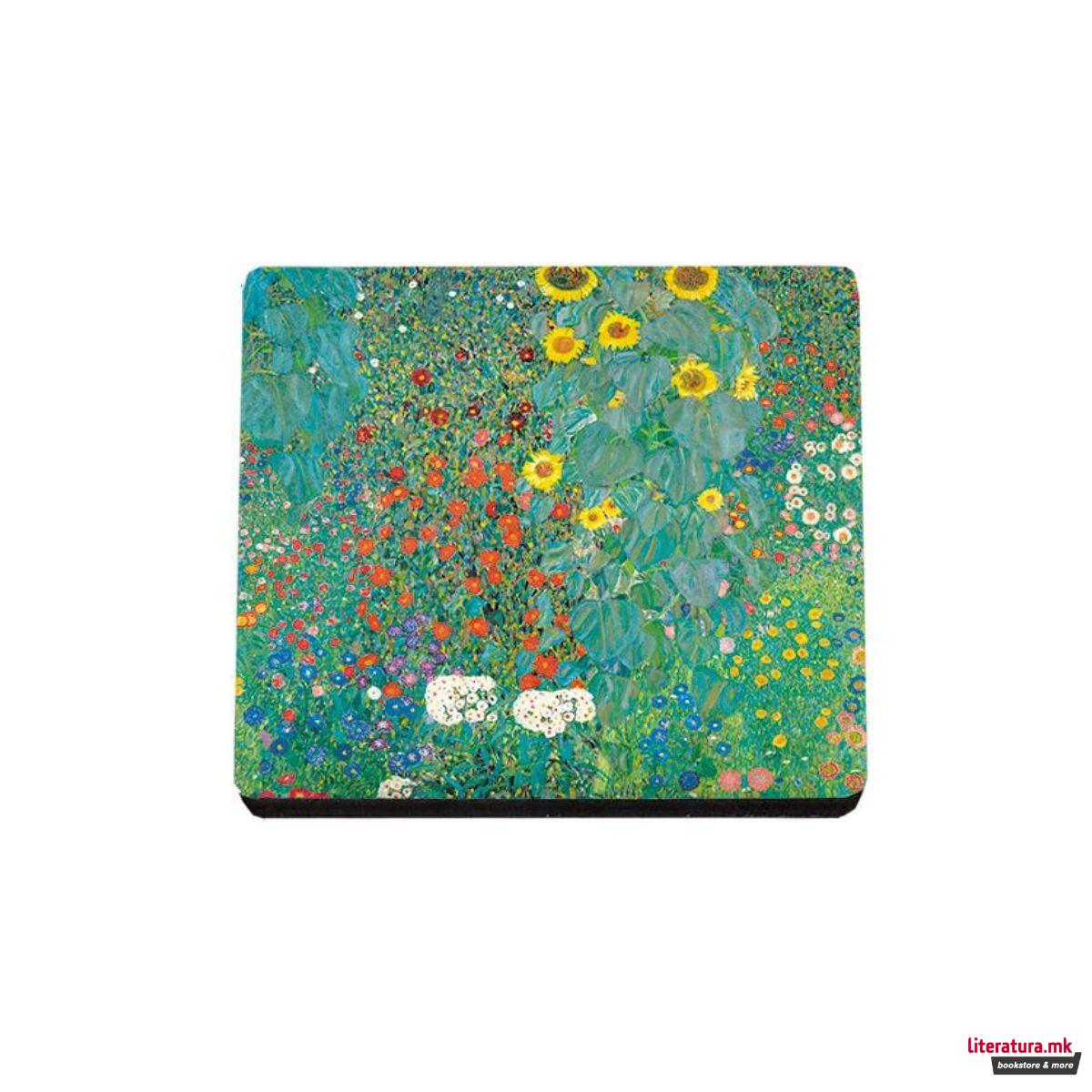Подметач, Gustav Klimt - Flower Garden 