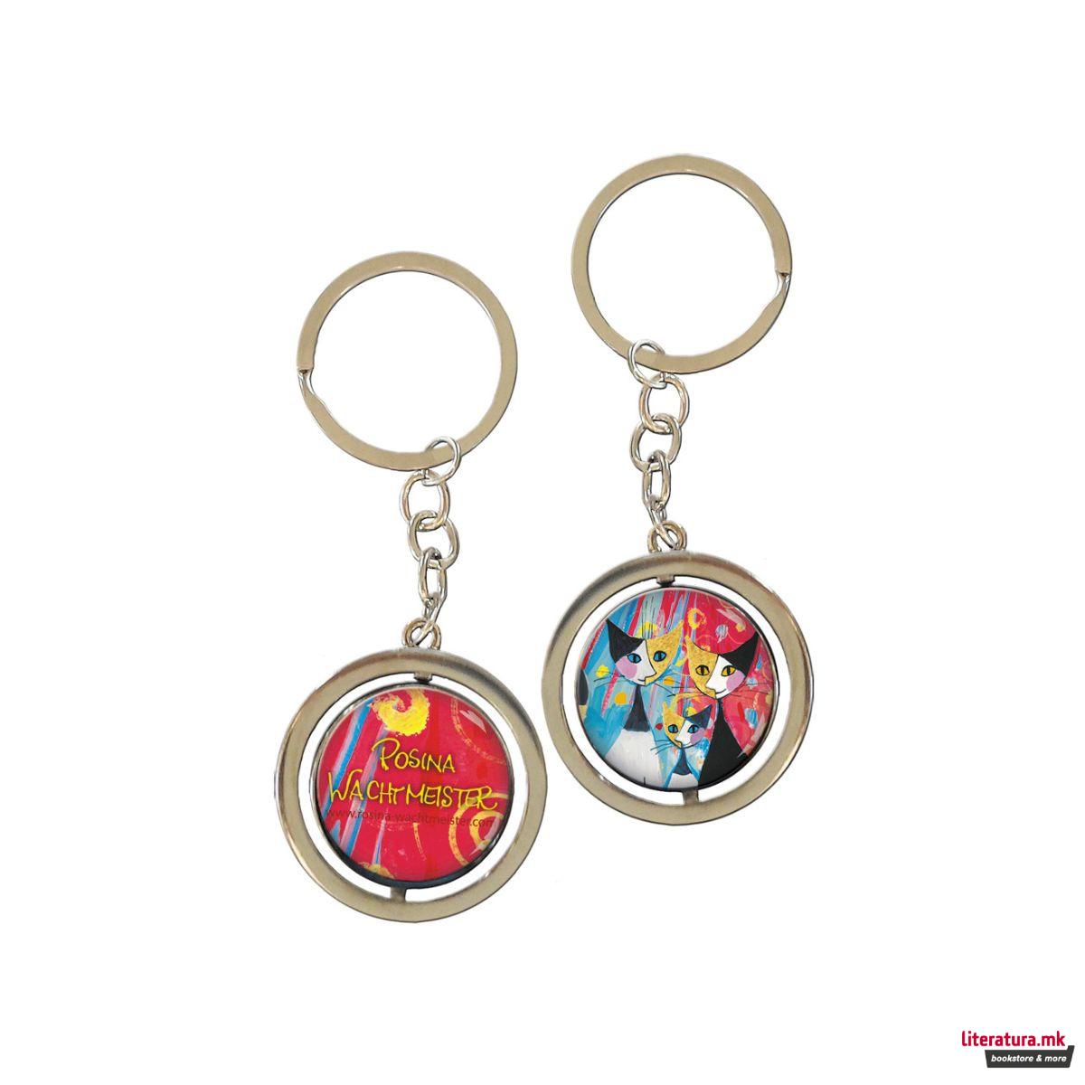 Приврзок за клучеви двостран Rosina Wachtmeister We want to be together 