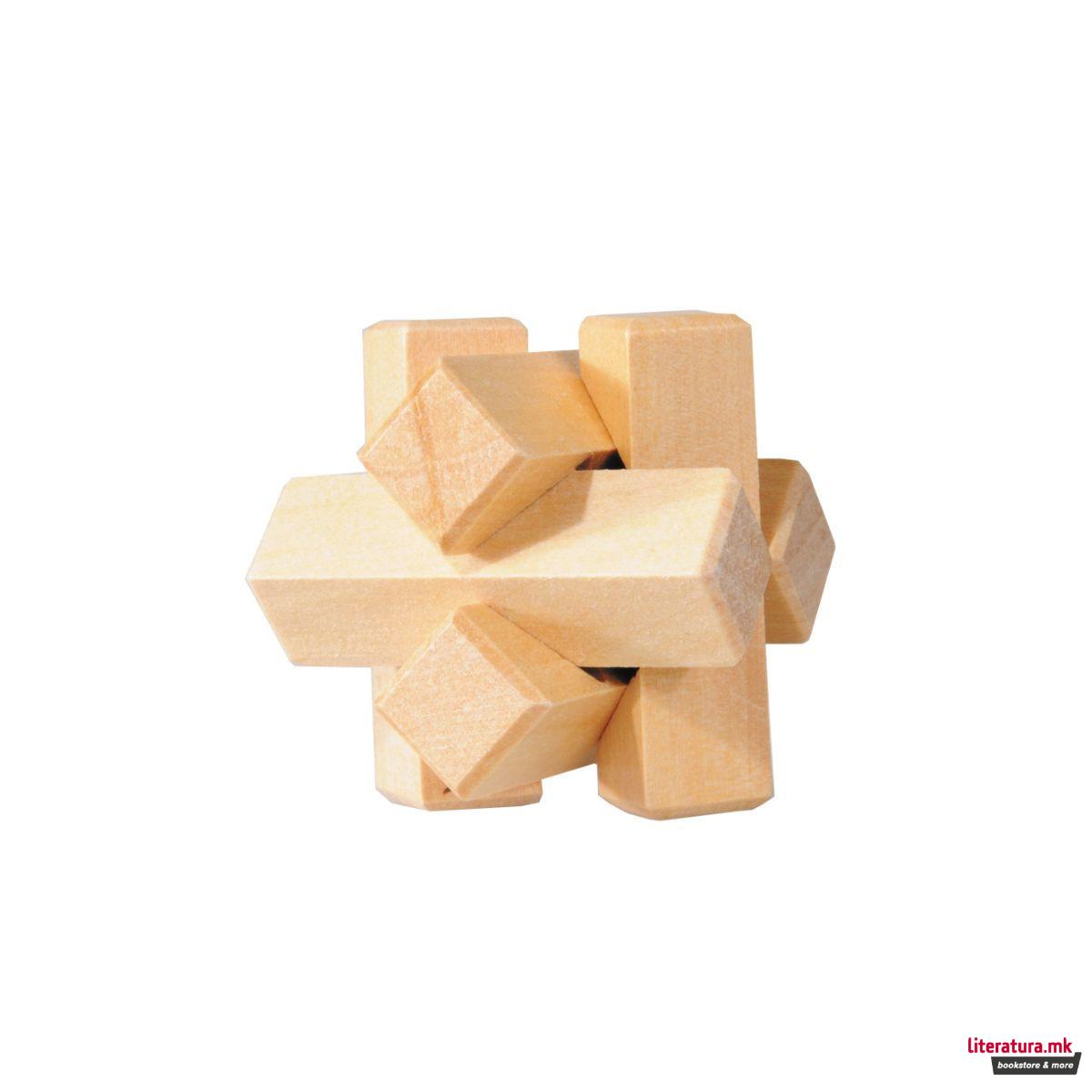 Дрвена 3Д загатка - Јазол 