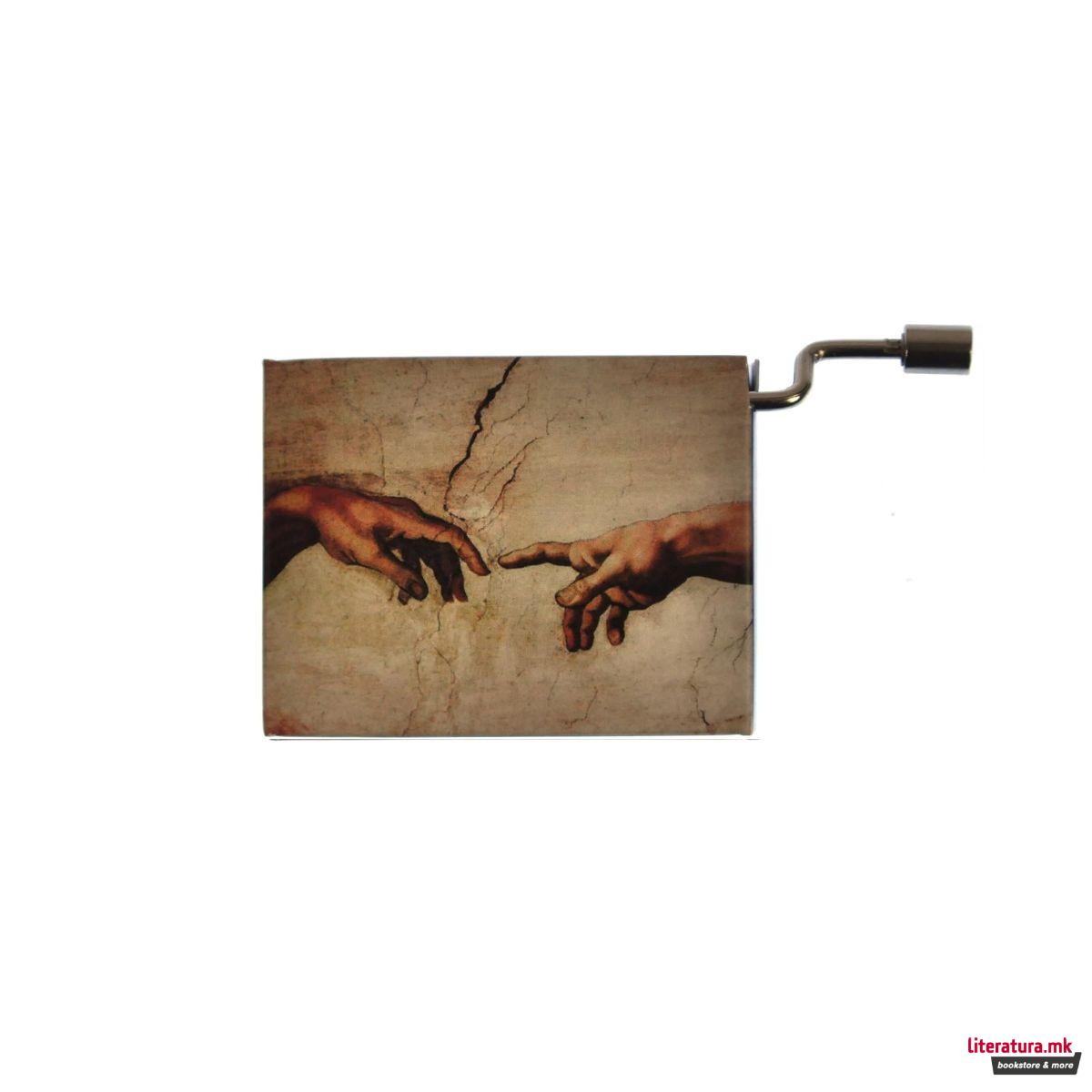 Музичка кутија, Great Painters, Michelangelo:Creation of Adam - Beethoven-Ode to 