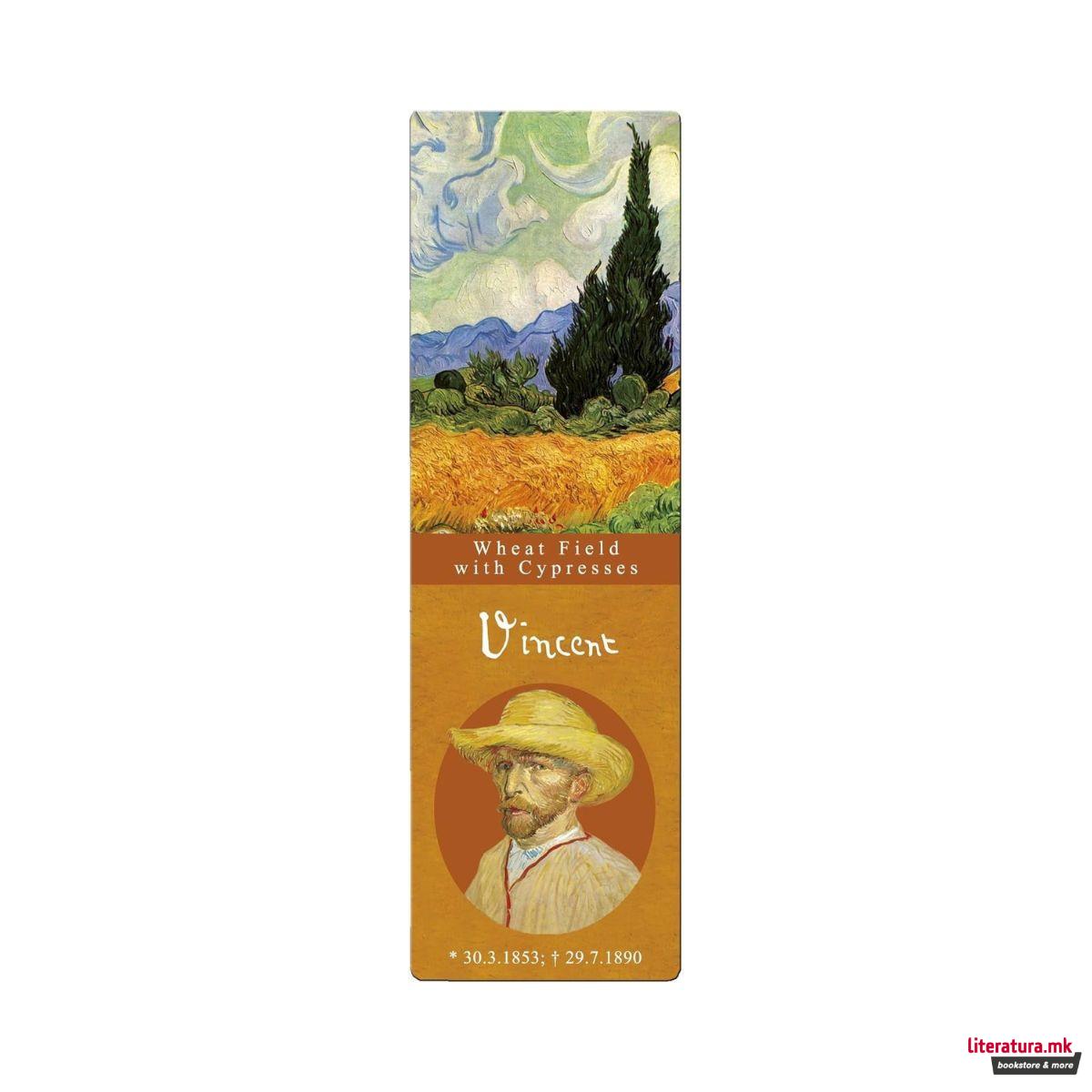Уметнички разделник, Van Gogh - Wheat Field with Cypresses