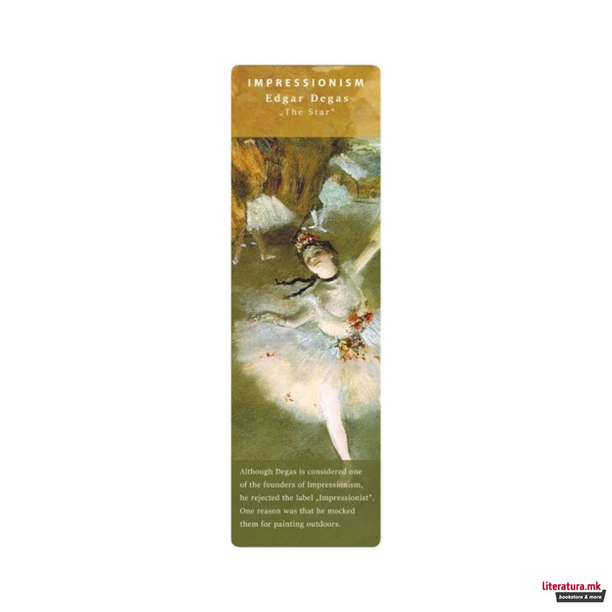 Уметнички разделник, Impressionists - Edgar Degas: The Star